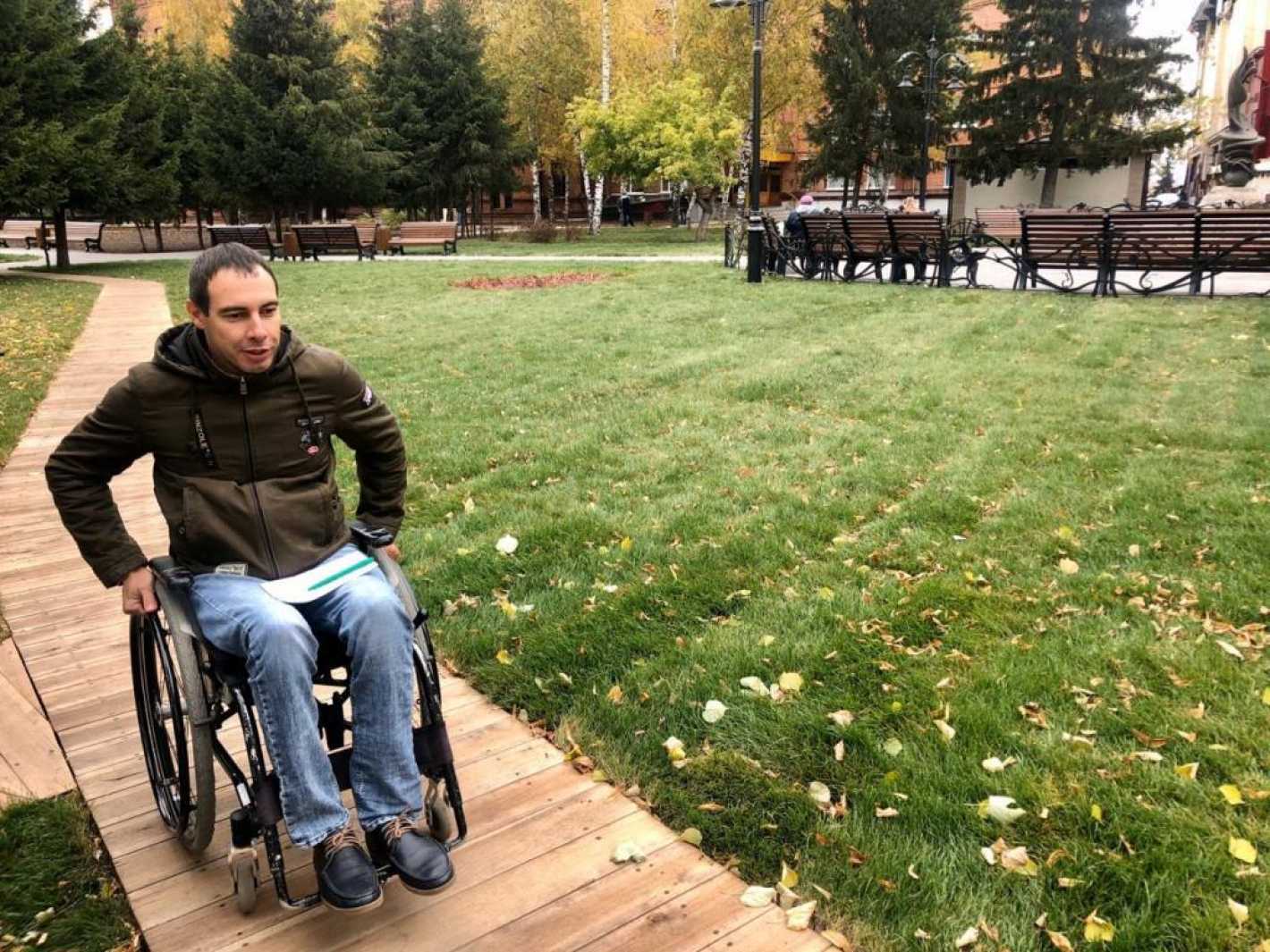 В Театральном сквере создано комфортное пространство для отдыха томичей