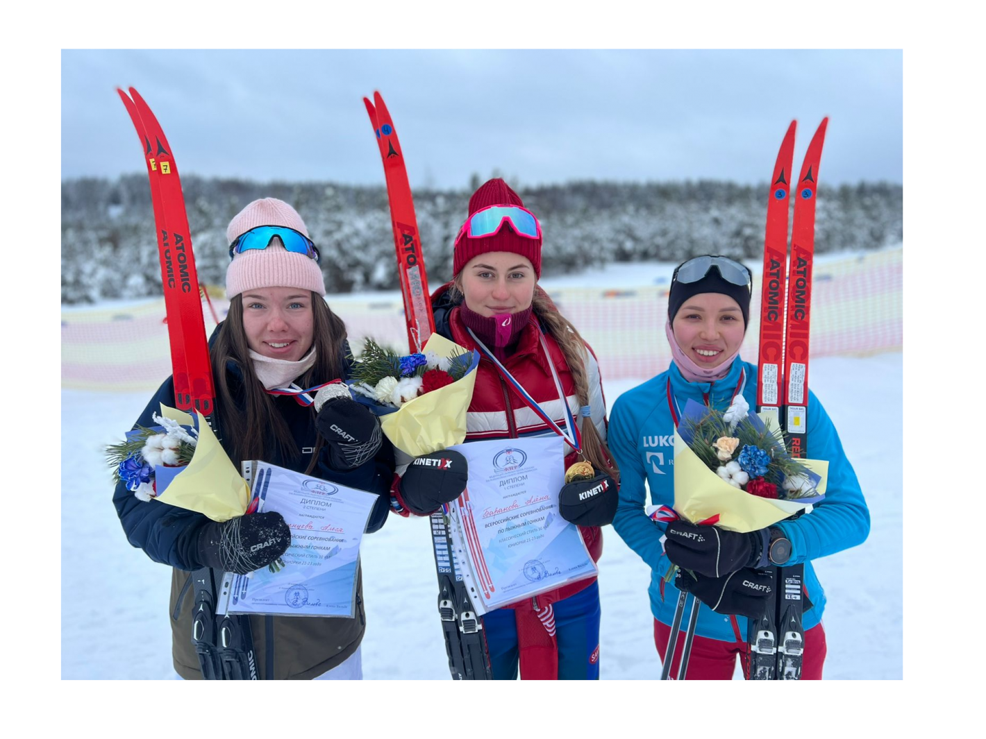 Томская лыжница завоевала медали на всероссийских соревнованиях