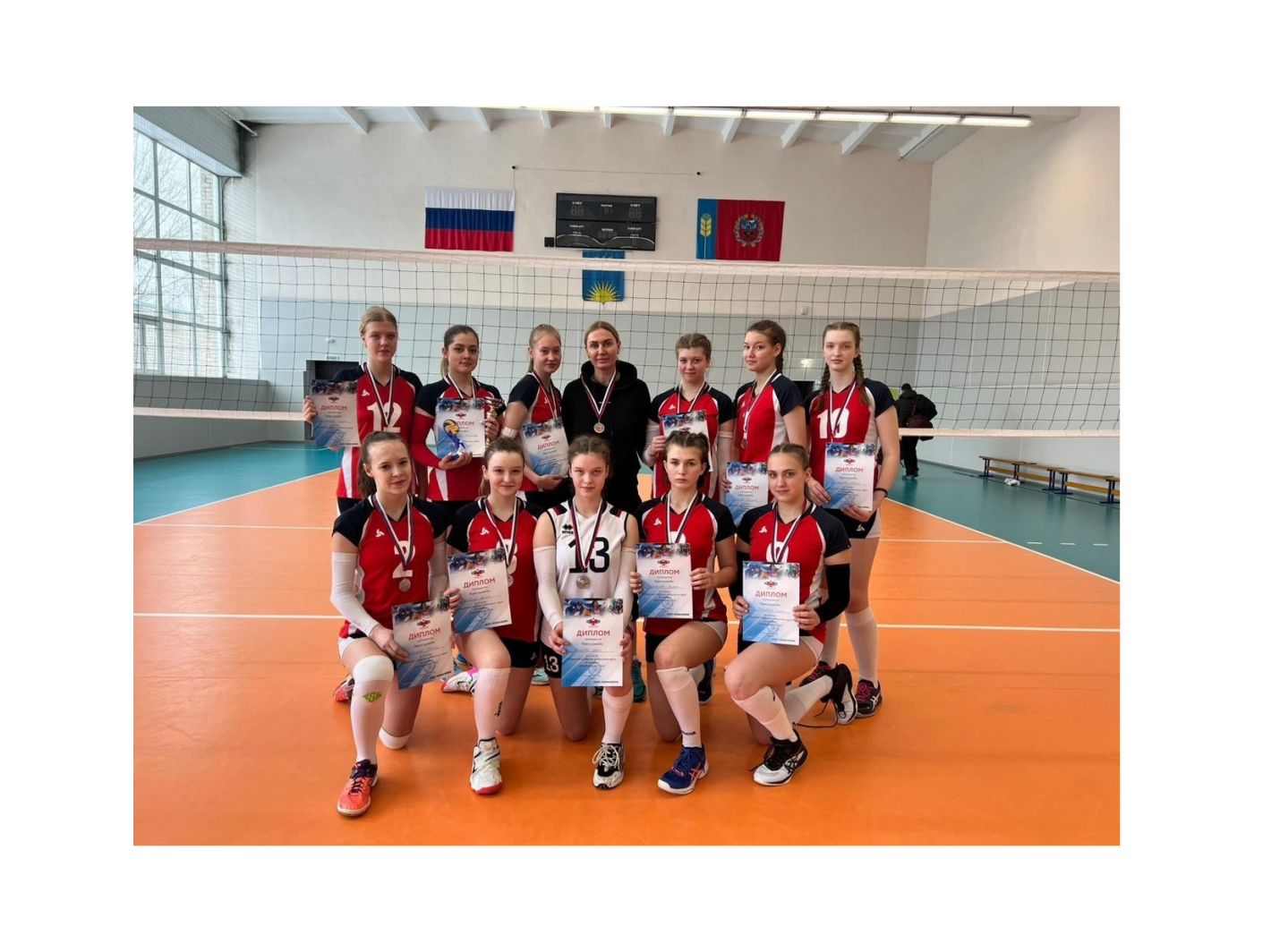 Томские волейболистки взяли серебро на первенстве Сибири среди девушек