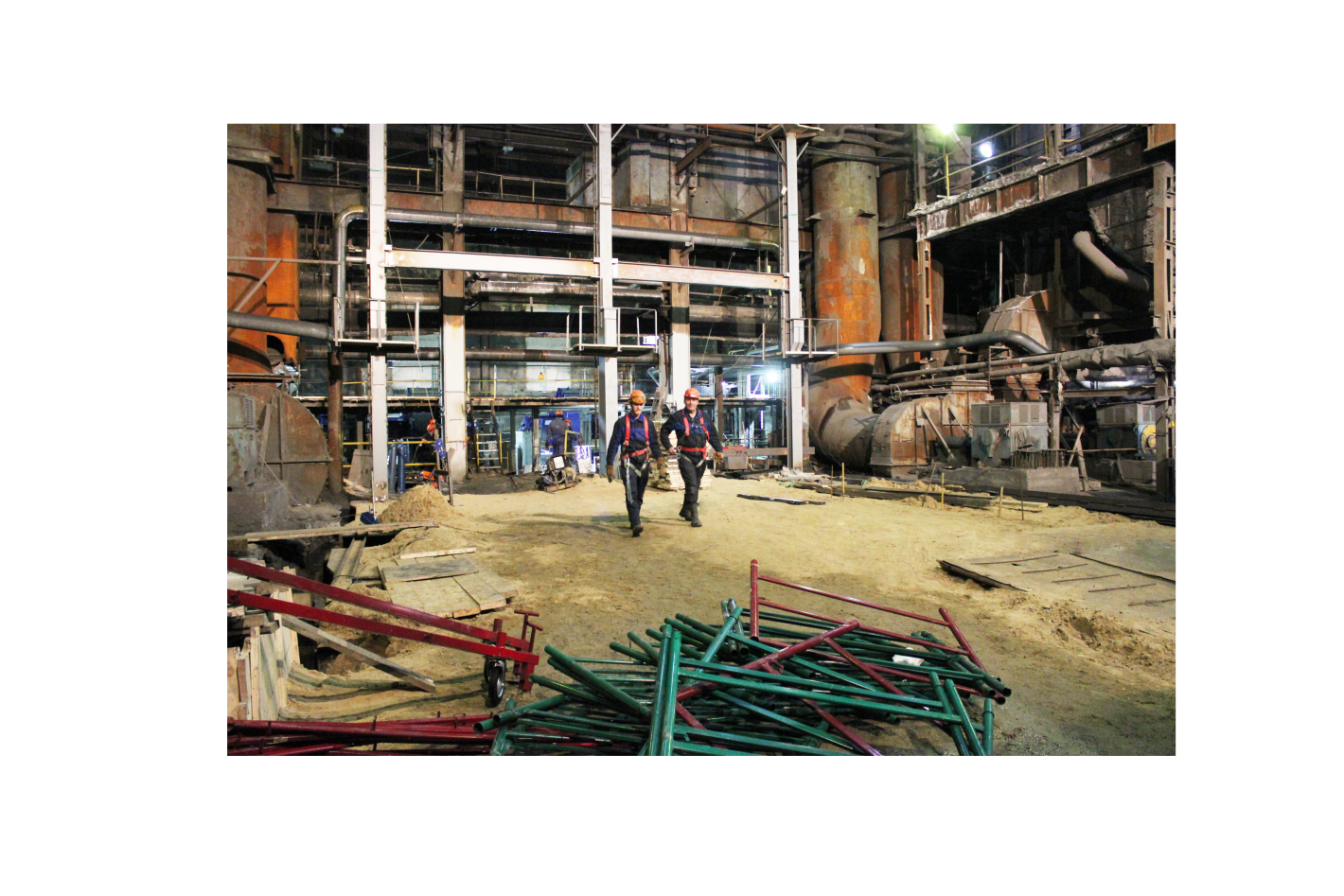 На Северской ТЭЦ монтируют новое котельное оборудование